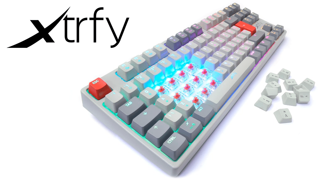 Основные бренды игровых клавиатур и их продукция: Xtrfy