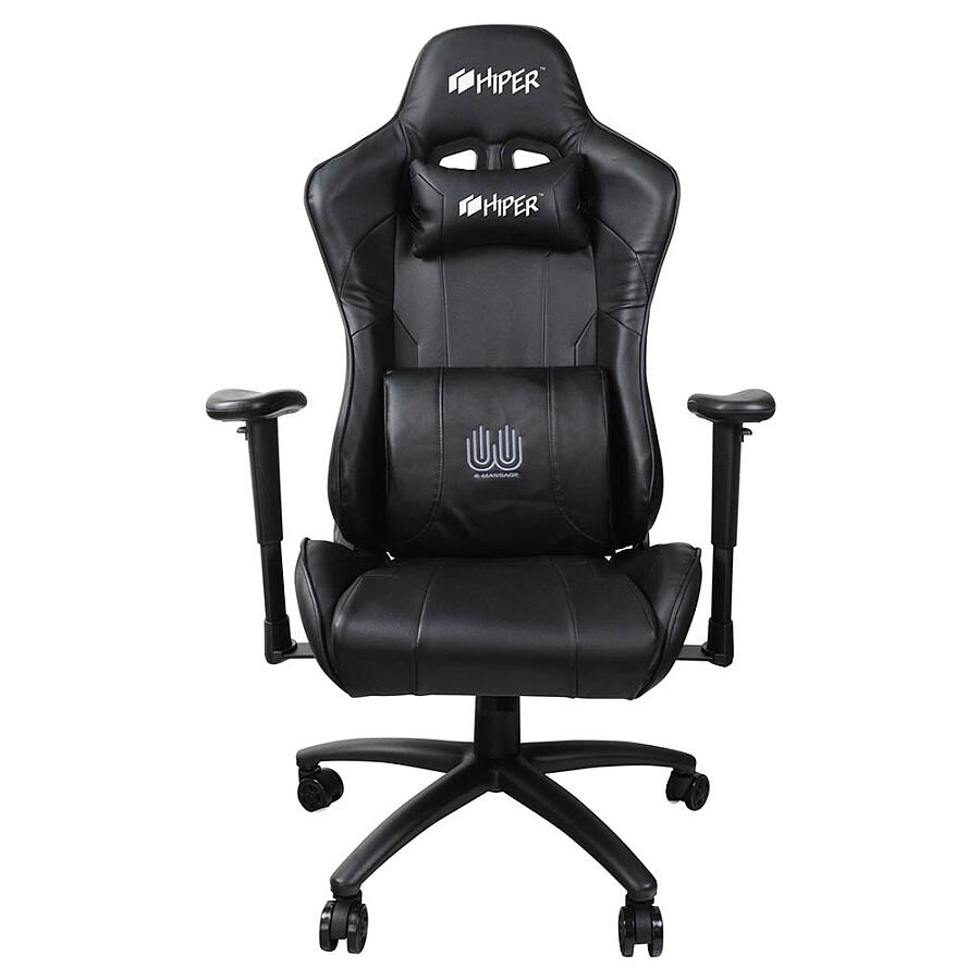 Игровое кресло HIPER HGS-103, искусственная кожа, черный - фото 2