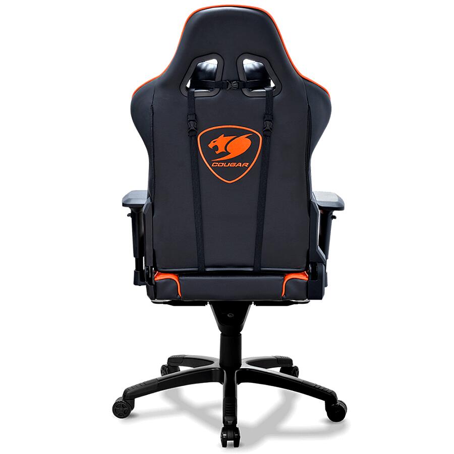 Игровое кресло COUGAR Armor Orange, искусственная кожа, черный/оранжевый - фото 4
