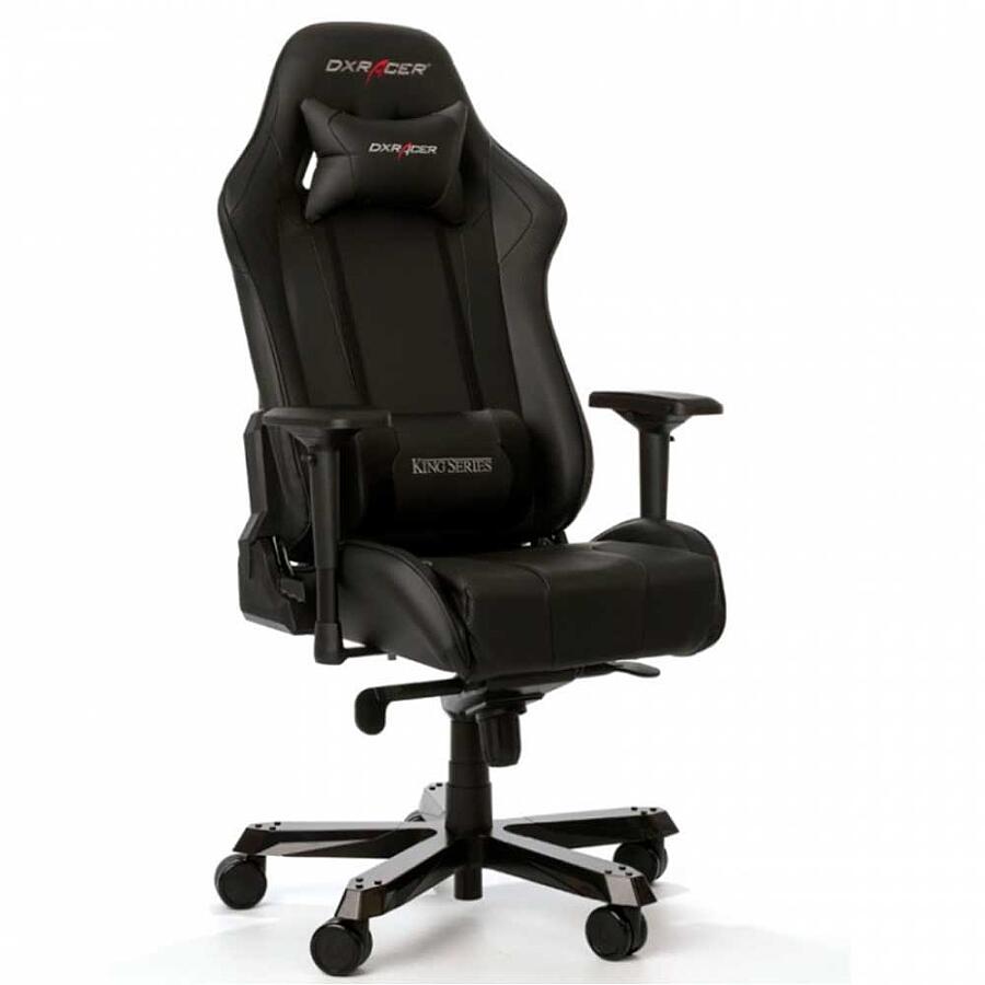 Игровое кресло DXRacer King OH/KS06/N, черный, искусственная кожа - фото 1