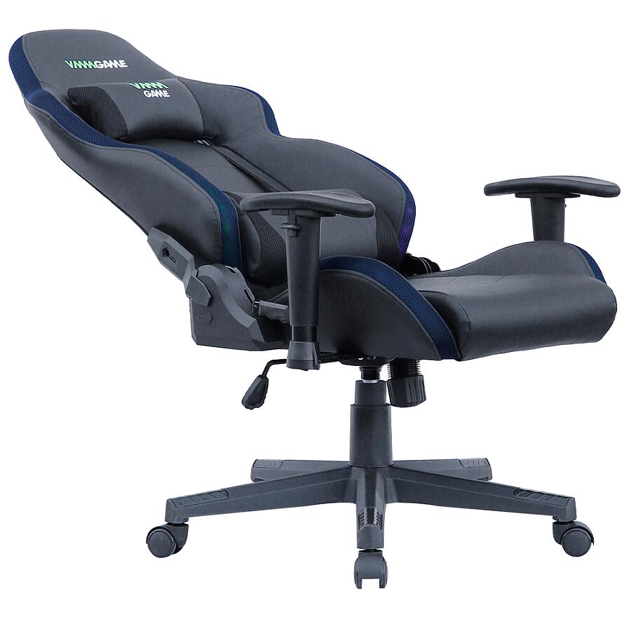 Игровое кресло VMMGame Astral Black RGB, искусственная кожа, черный - фото 3
