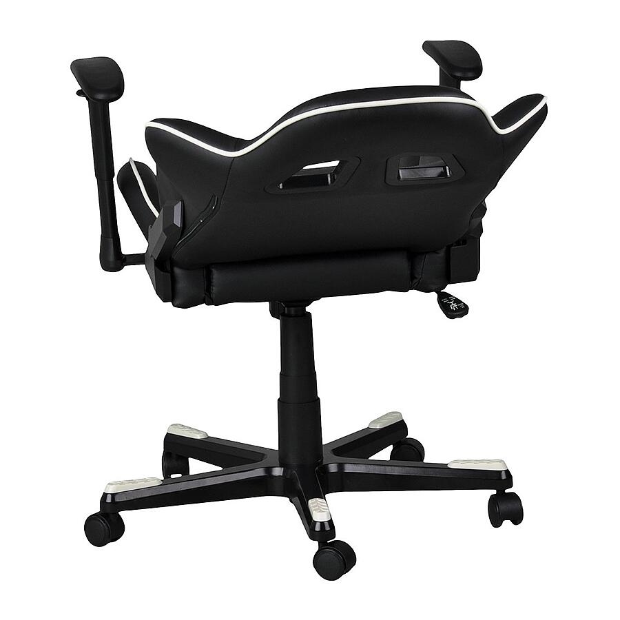 Игровое кресло DXRacer Formula OH/FE08/NW, искусственная кожа, черный, белый - фото 5
