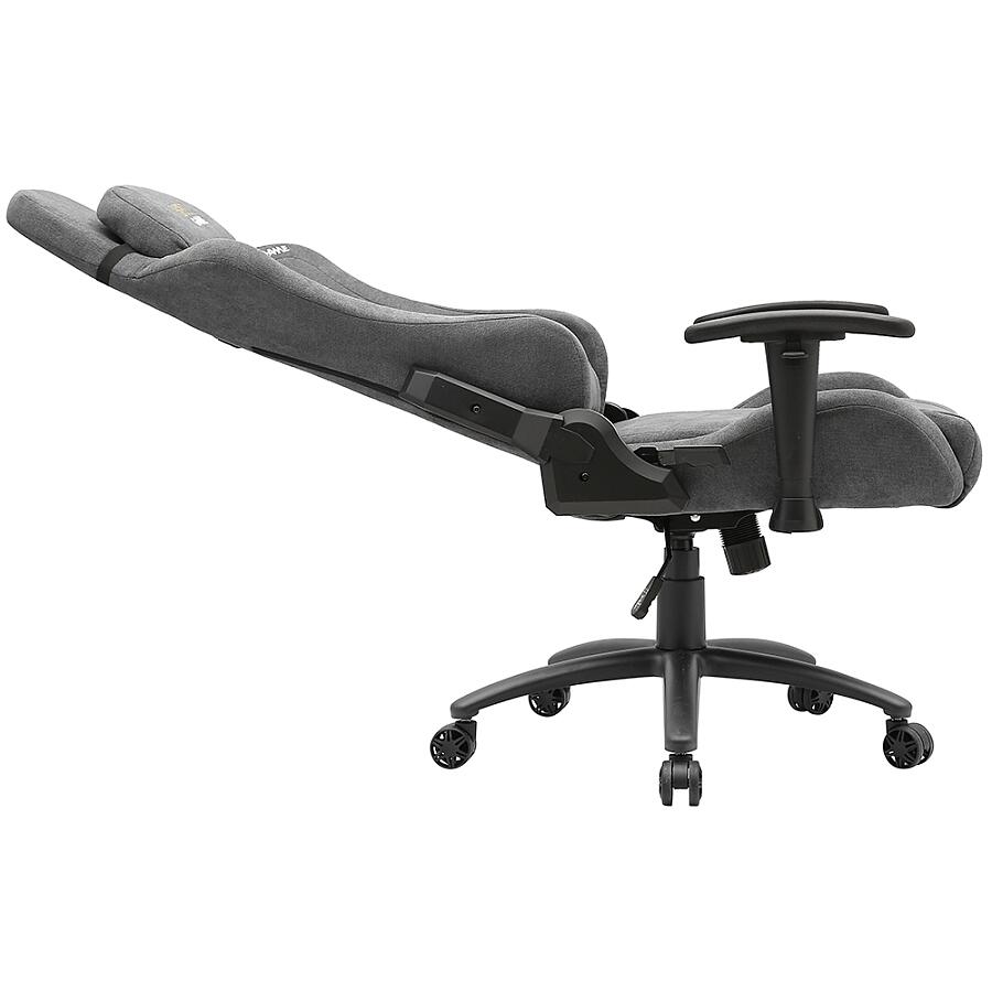 Игровое кресло VMMGame Fiber Gray, ткань, серый - фото 6