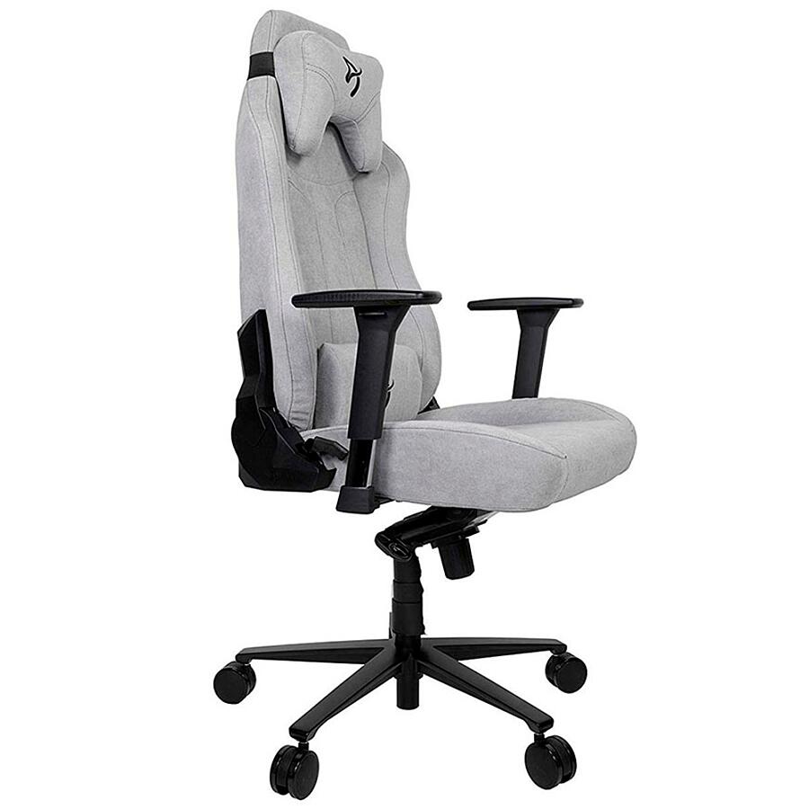 Игровое кресло Arozzi Vernazza Soft Fabric Light Grey, ткань, светло-серый - фото 3