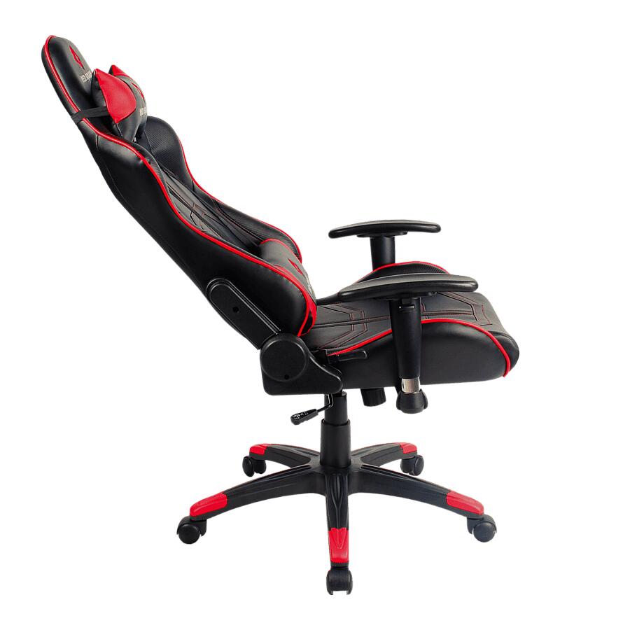 Игровое кресло Red Square Pro Royal Red, искусственная кожа, черный/красный - фото 3