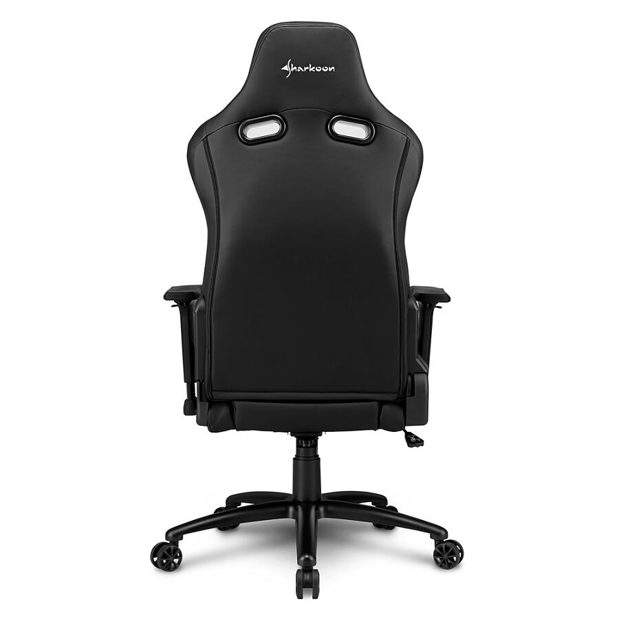 Игровое кресло Sharkoon ELBRUS 3 Green, искусственная кожа, черный/зеленый - фото 6