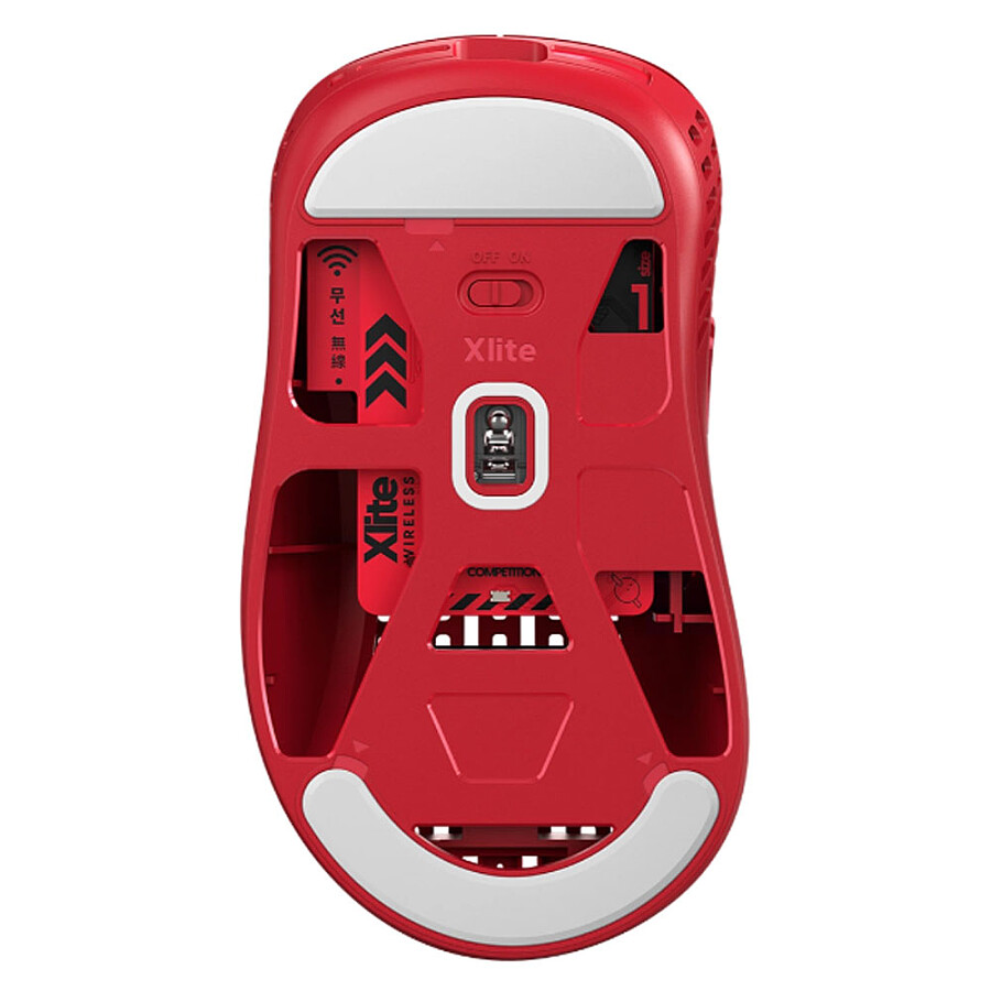 Мышь Pulsar Xlite V2 Mini Wireless Gaming Mouse Red - фото 14