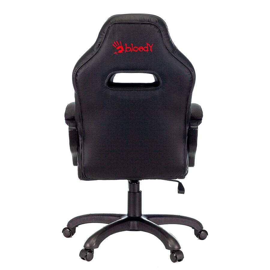 Игровое кресло A4Tech Bloody GC-370, искусственная кожа, черный - фото 5