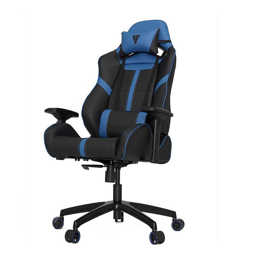 Игровое кресло Vertagear Racing Series S-Line SL5000 Black/Blue, искусственная кожа, черный/синий - фото 1