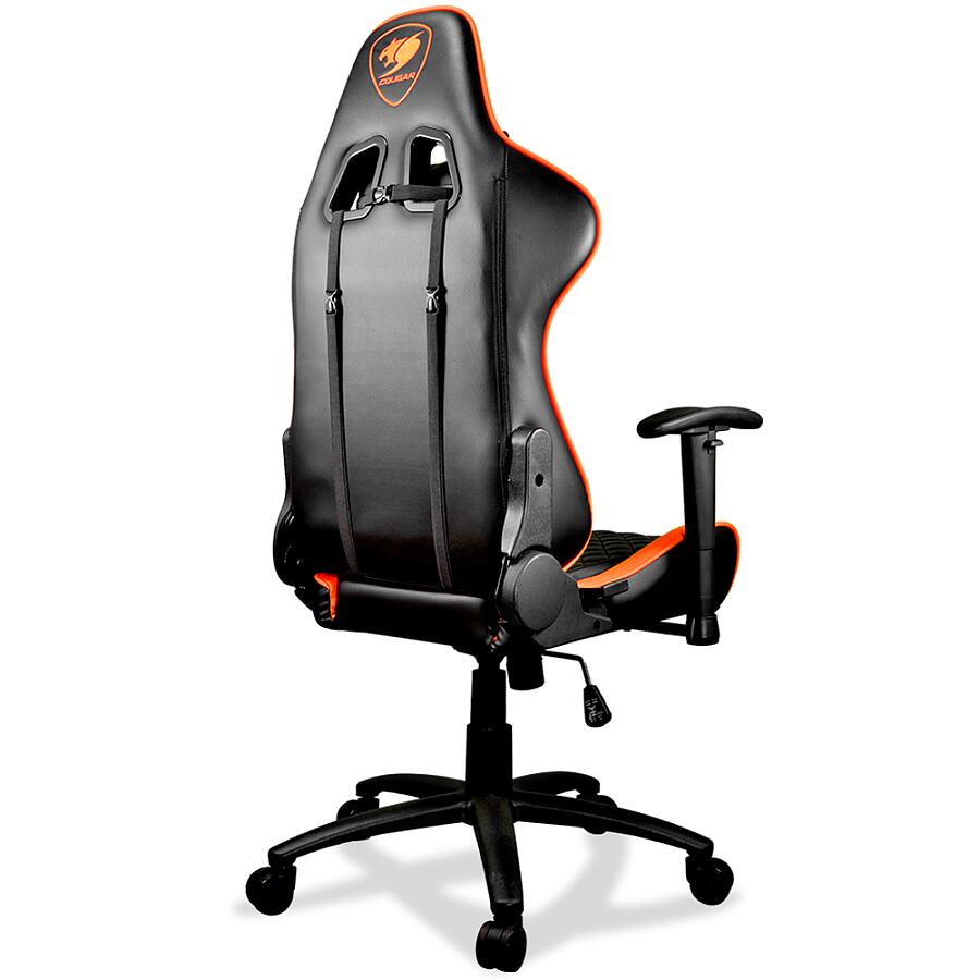 Игровое кресло COUGAR Armor One Orange, искусственная кожа, черный/оранжевый - фото 5