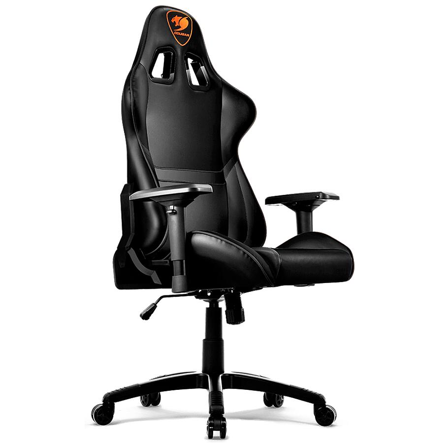 Игровое кресло COUGAR Armor Black, искусственная кожа, черный - фото 3