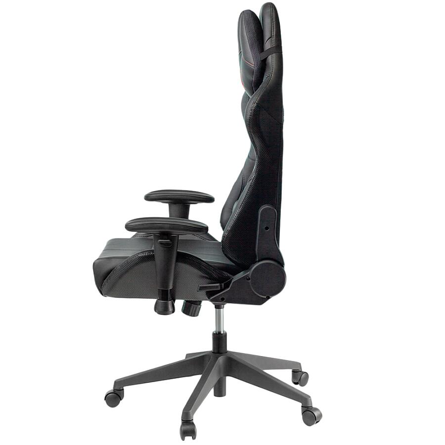 Игровое кресло A4Tech Bloody GC-500, искусственная кожа, черный - фото 4
