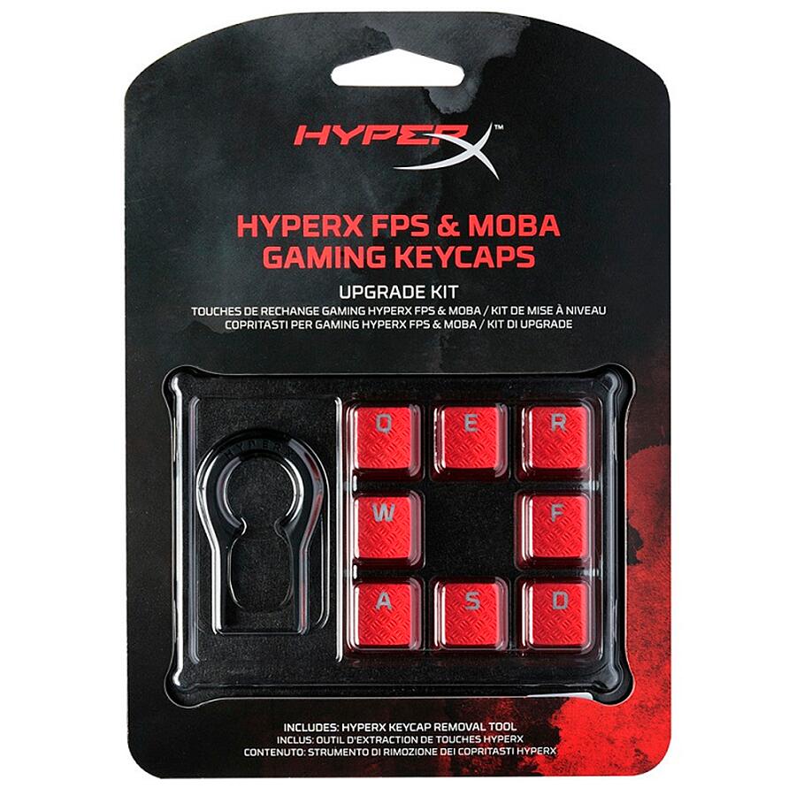 HyperX FPS/MOBA Keycap Set Red - фото 4