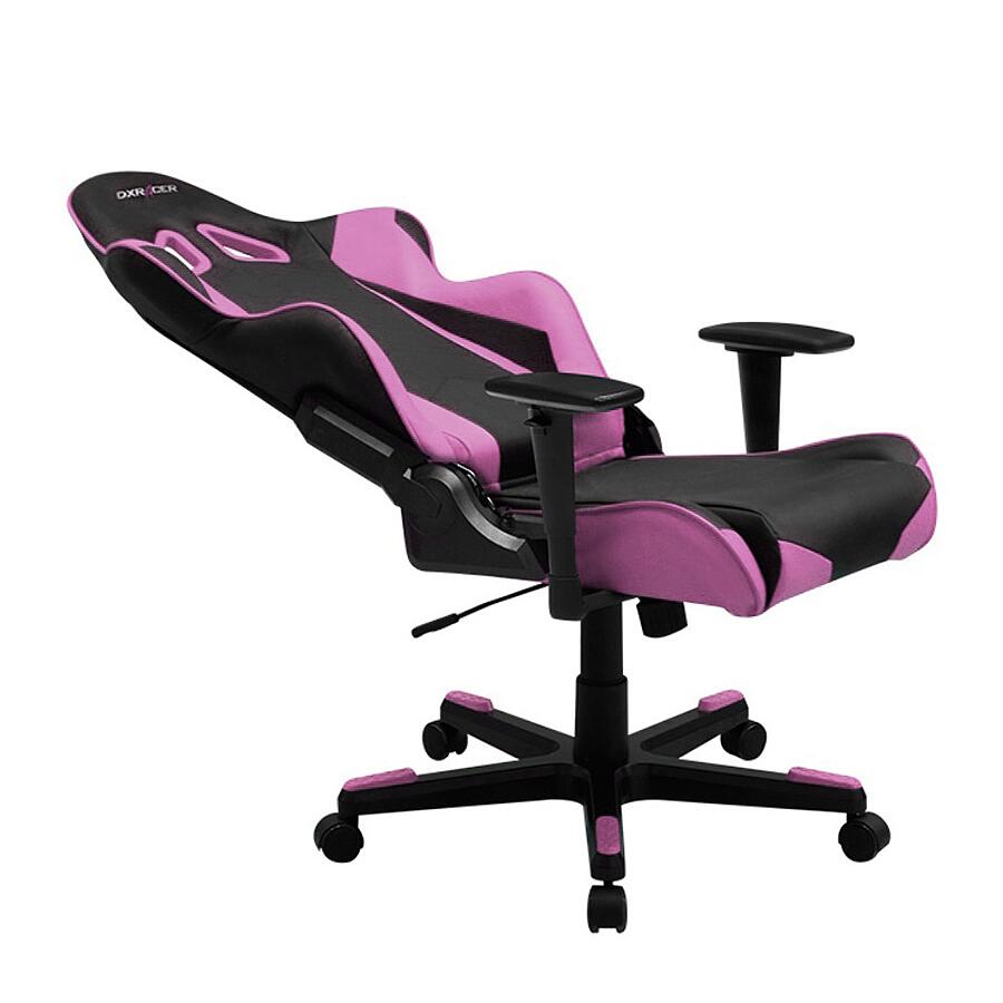 Игровое кресло DXRacer Racing OH/RE0/NP, черный/розовый, Экокожа - фото 4