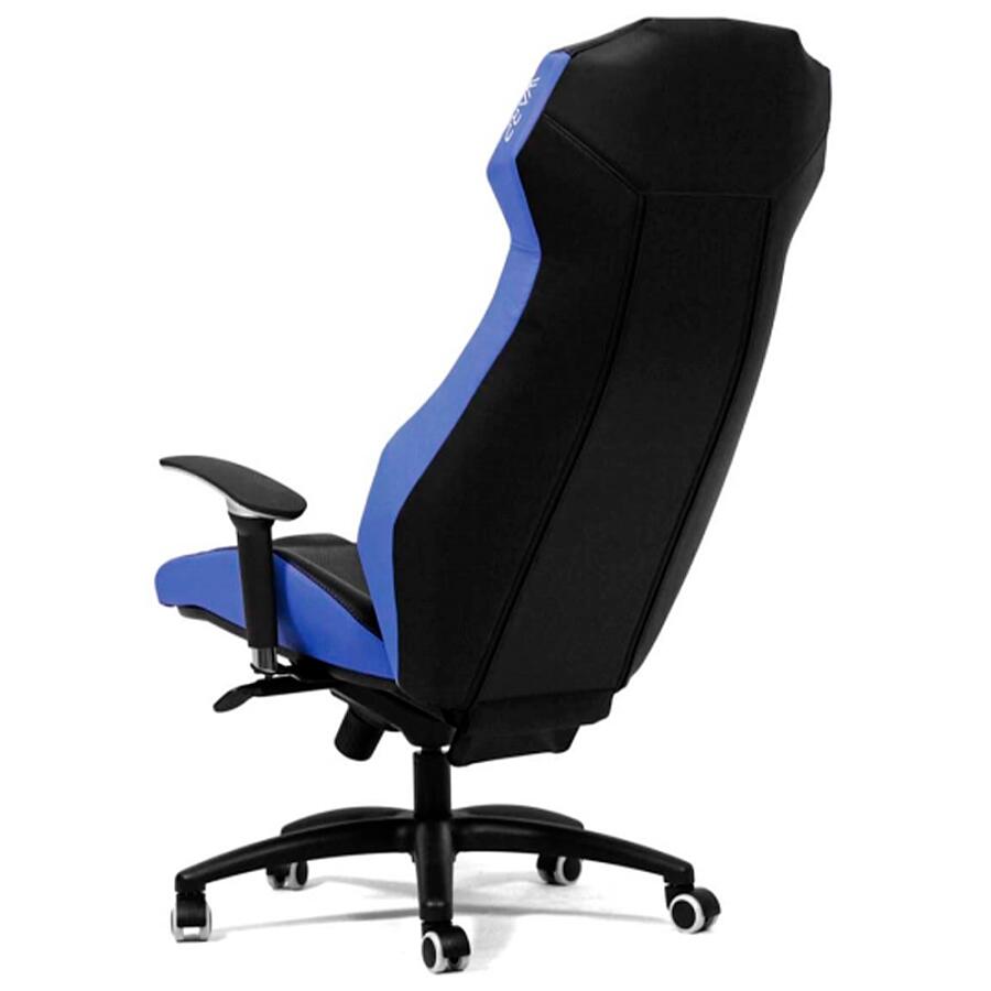 Игровое кресло WARP ZE Black/, искусственная кожа, черный/синий - фото 5