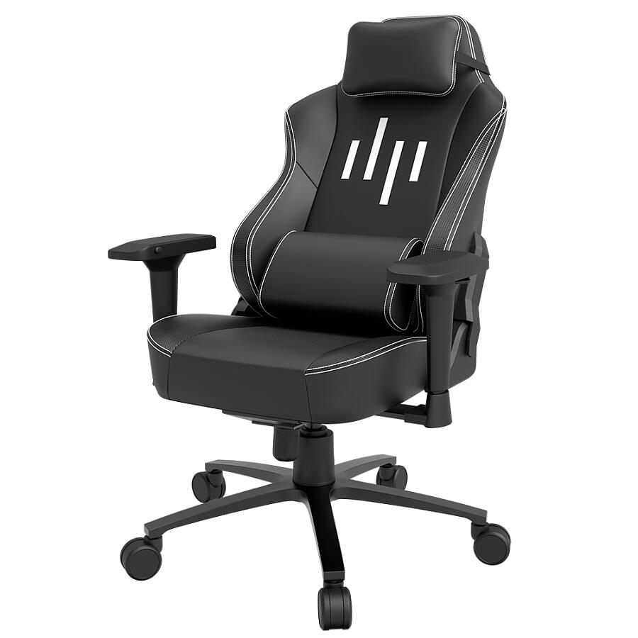 Игровое кресло Dark Project GR-1, искусственная кожа, черный - фото 1
