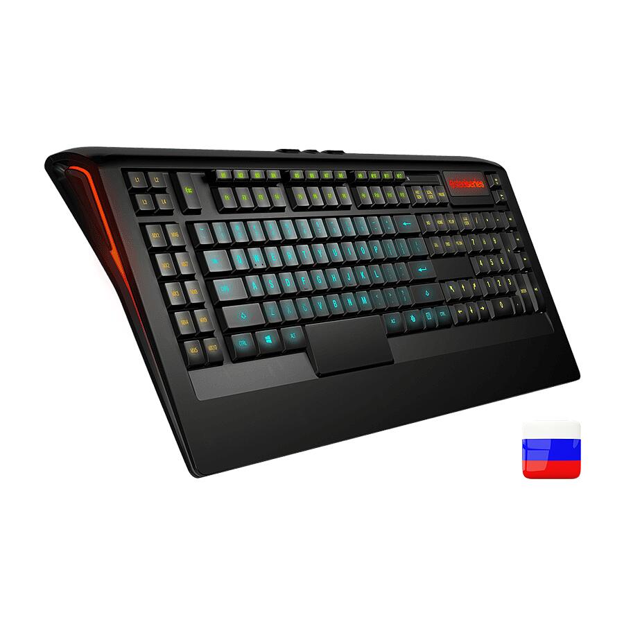 SteelSeries Apex Gaming Keyboard Black USB - фото 1