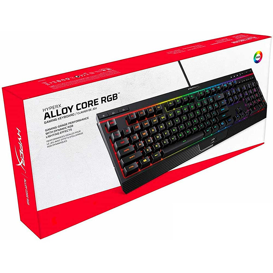 Клавиатура HyperX Alloy Core RGB - фото 5