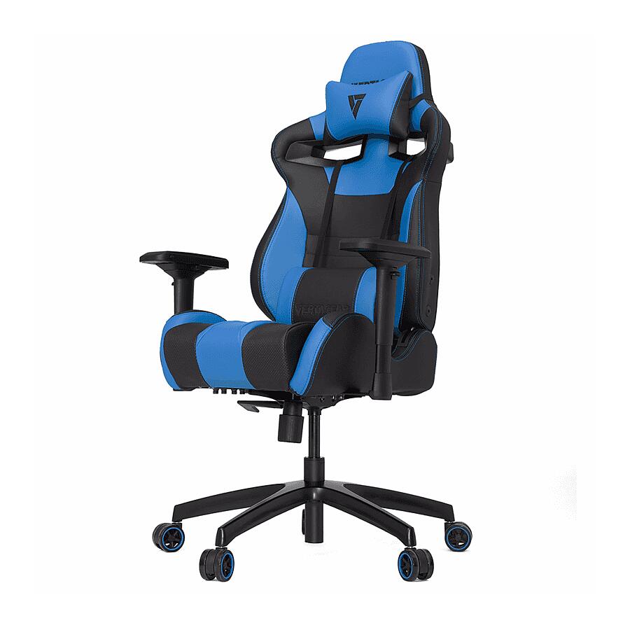 Игровое кресло Vertagear Racing Series S-Line SL4000 Black/Blue, искусственная кожа, черный/синий - фото 1