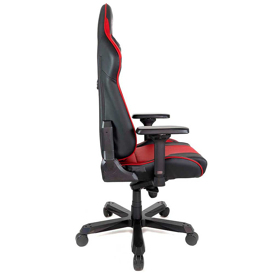 Игровое кресло DXRacer King OH/KS99/NR, черный/красный, искусственная кожа - фото 4