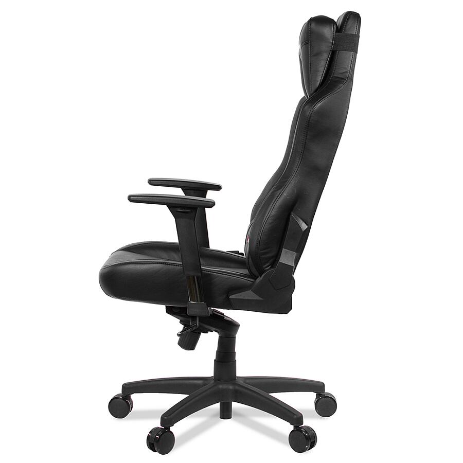Игровое кресло Arozzi Vernazza Black, искусственная кожа, черный - фото 4