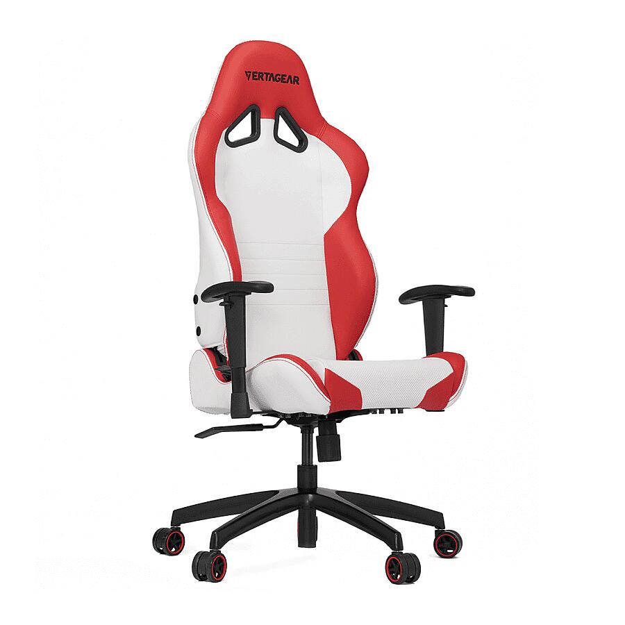 Игровое кресло Vertagear Racing Series S-Line SL2000 White/Red, искусственная кожа, белый/красный - фото 2