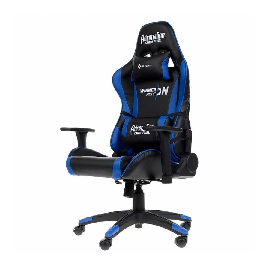 Игровое кресло Red Square Pro Adrenalin Edition, искусственная кожа, черный/синий - фото 2