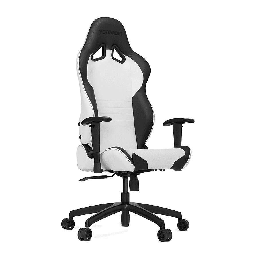 Игровое кресло Vertagear Racing Series S-Line SL2000 White/Black, искусственная кожа, белый/черный - фото 2