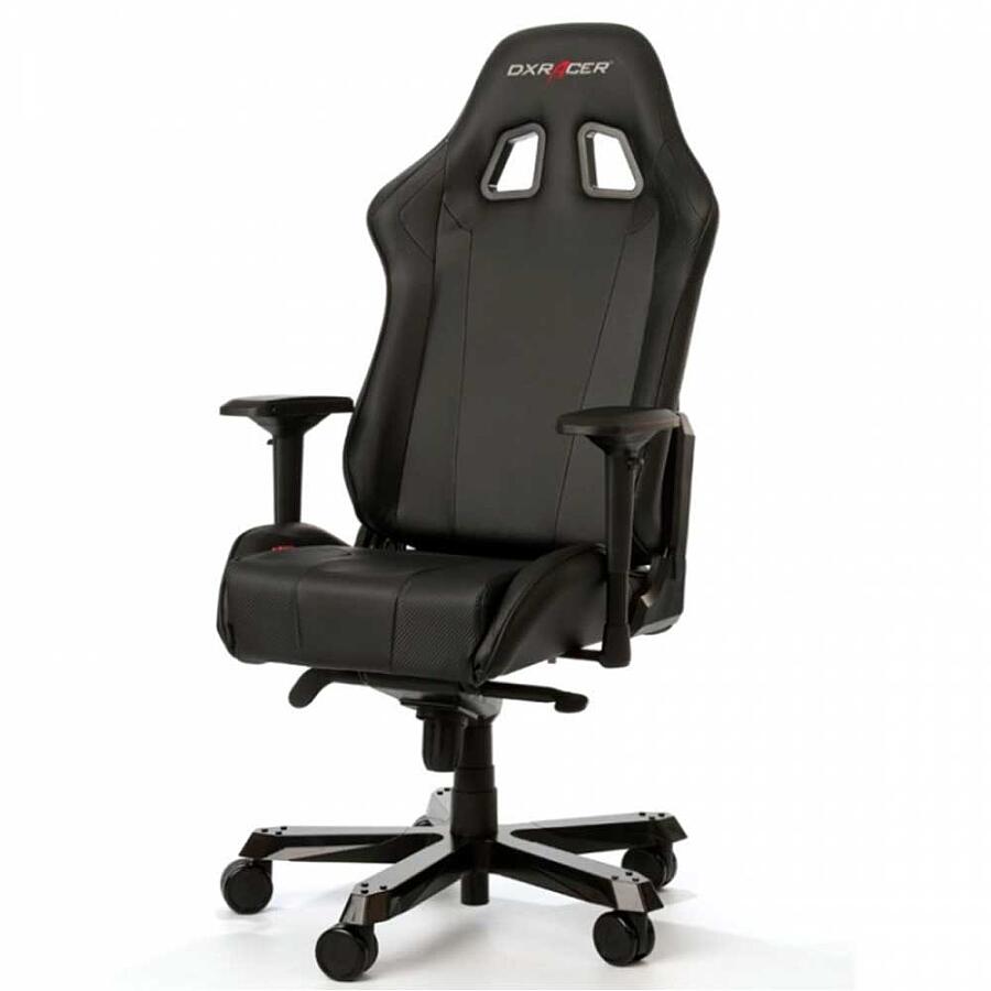 Игровое кресло DXRacer King OH/KS06/N, черный, искусственная кожа - фото 4