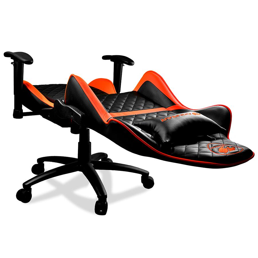 Игровое кресло COUGAR Armor One Orange, искусственная кожа, черный/оранжевый - фото 7