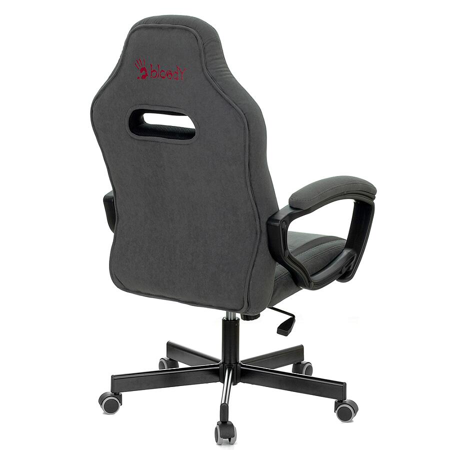 Игровое кресло A4Tech Bloody GC-110, ткань, серый - фото 6