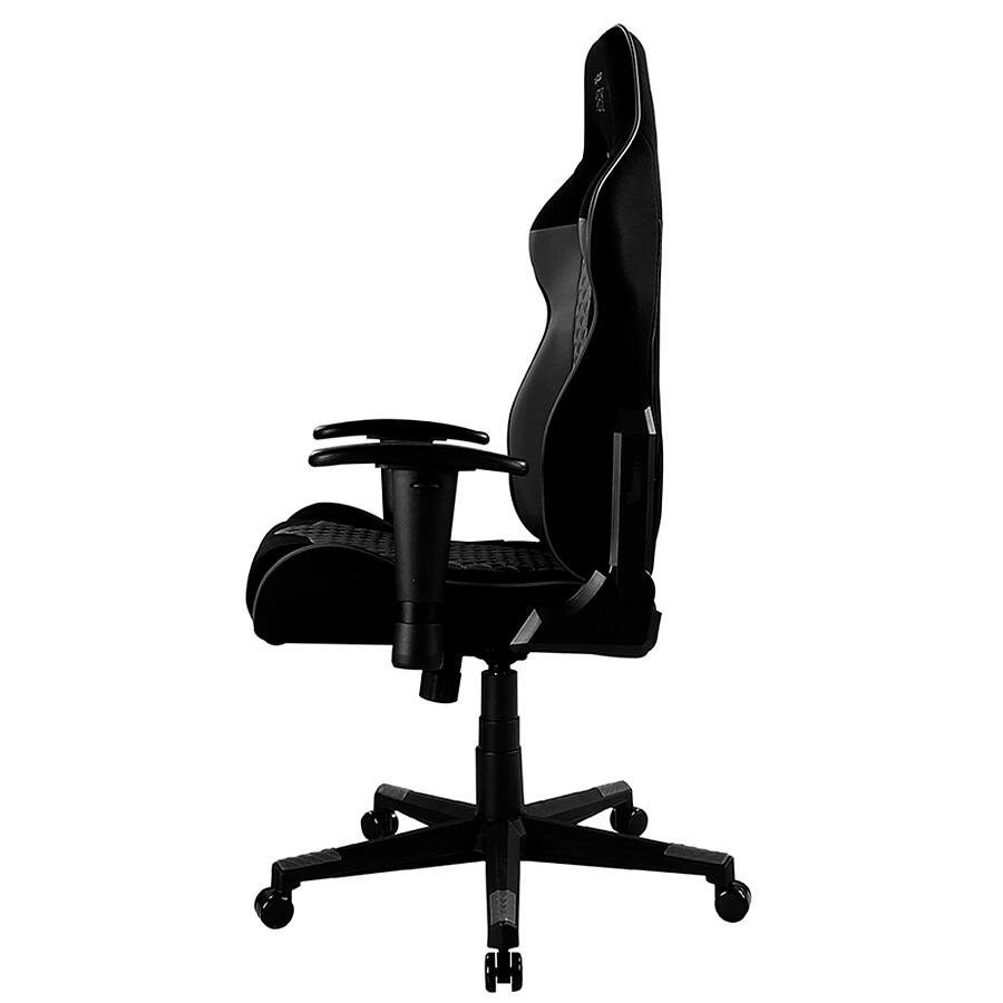 Игровое кресло DXRacer NEX EC/OK01/N, черный, ткань/экокожа - фото 2