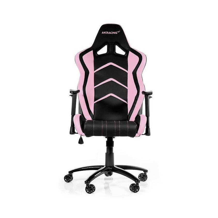 Игровое кресло AKRacing Player Gaming Chair Black Pink - фото 3