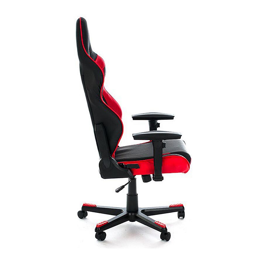 Игровое кресло DXRacer Racing OH/RE0/NR, черный/красный, искусственная кожа - фото 3