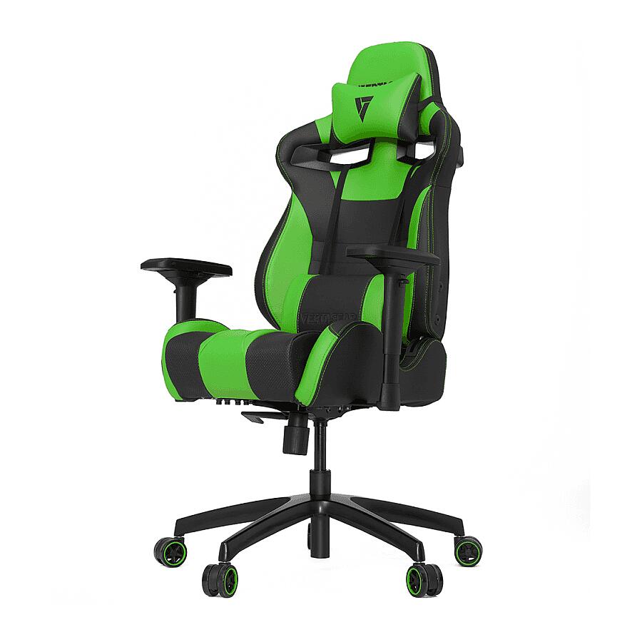 Игровое кресло Vertagear Racing Series S-Line SL4000 Black/Green, искусственная кожа, черный/зеленый - фото 1