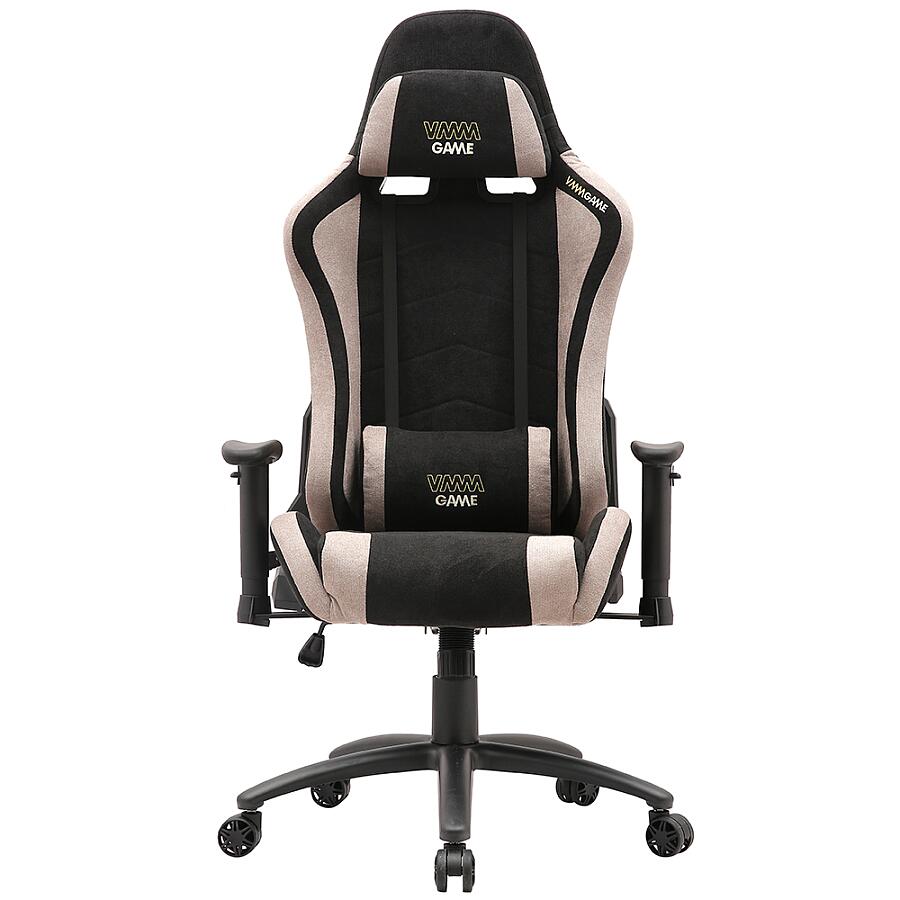 Игровое кресло VMMGame Fiber Beige, ткань, черный/бежевый - фото 2