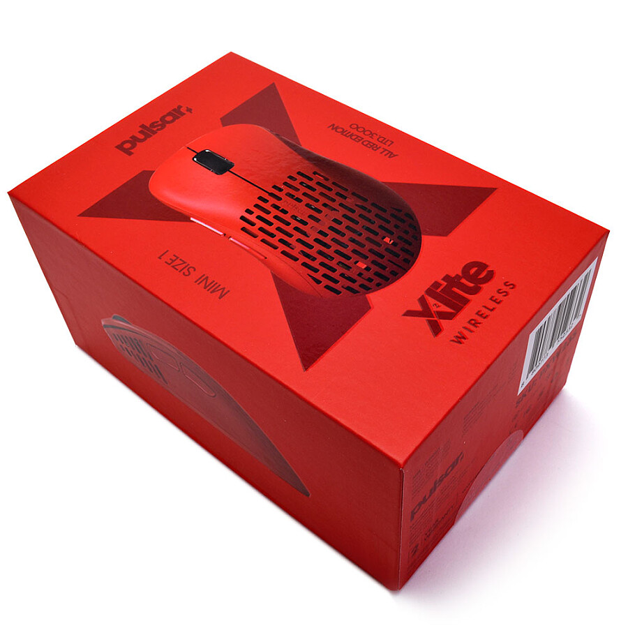 Мышь Pulsar Xlite V2 Mini Wireless Gaming Mouse Red - фото 11