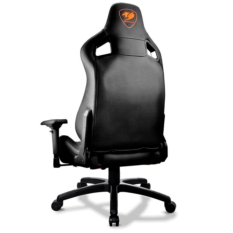 Игровое кресло COUGAR Armor S Black, искусственная кожа, черный/ - фото 5