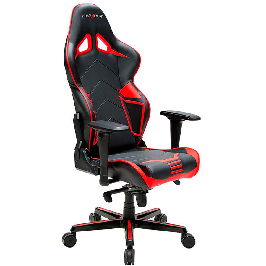 Игровое кресло DXRacer Racing OH/RV131/NR, черный/красный, искусственная кожа - фото 1