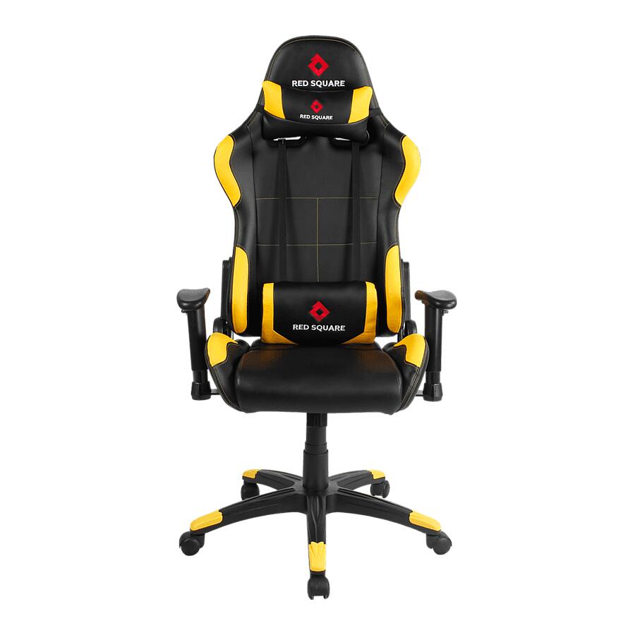 Игровое кресло Red Square Pro Sandy Yellow, искусственная кожа, черный/желтый - фото 1