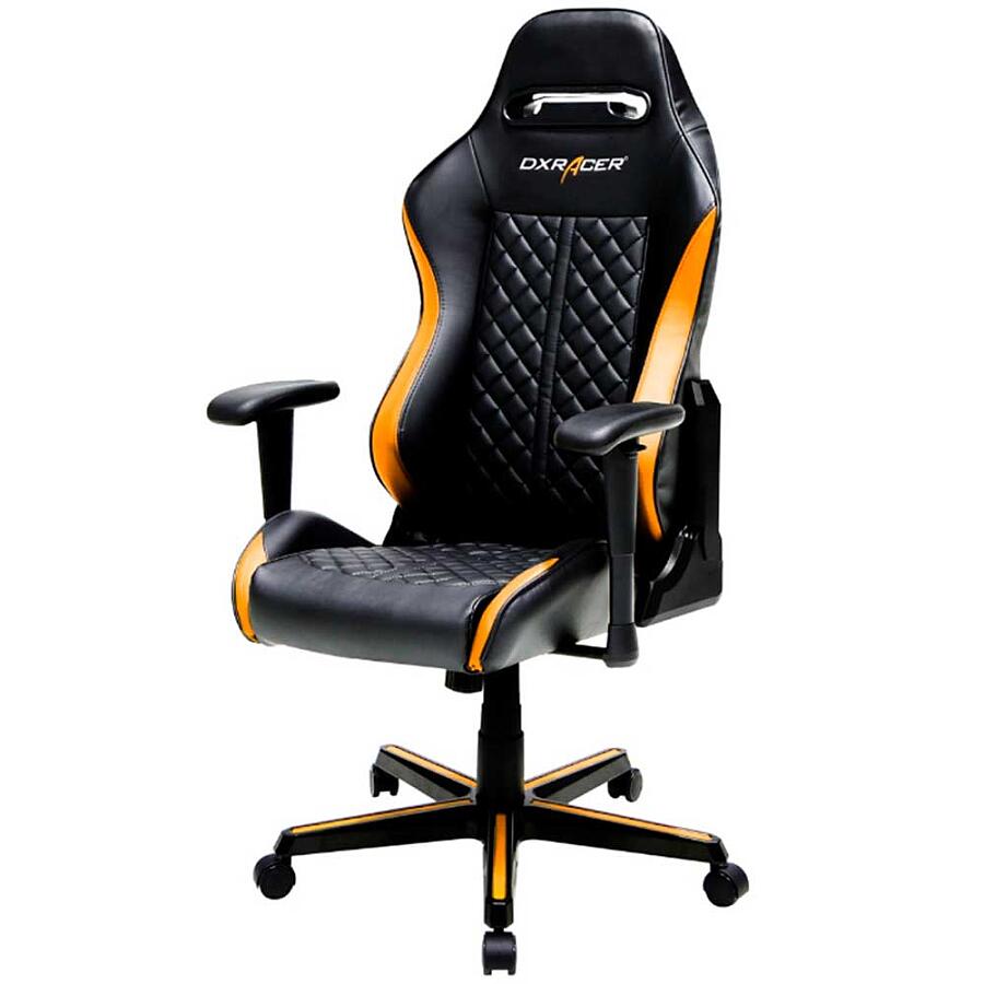 Игровое кресло DXRacer Drifting OH/DH73/NO, черный/оранжевый, искусственная кожа - фото 2