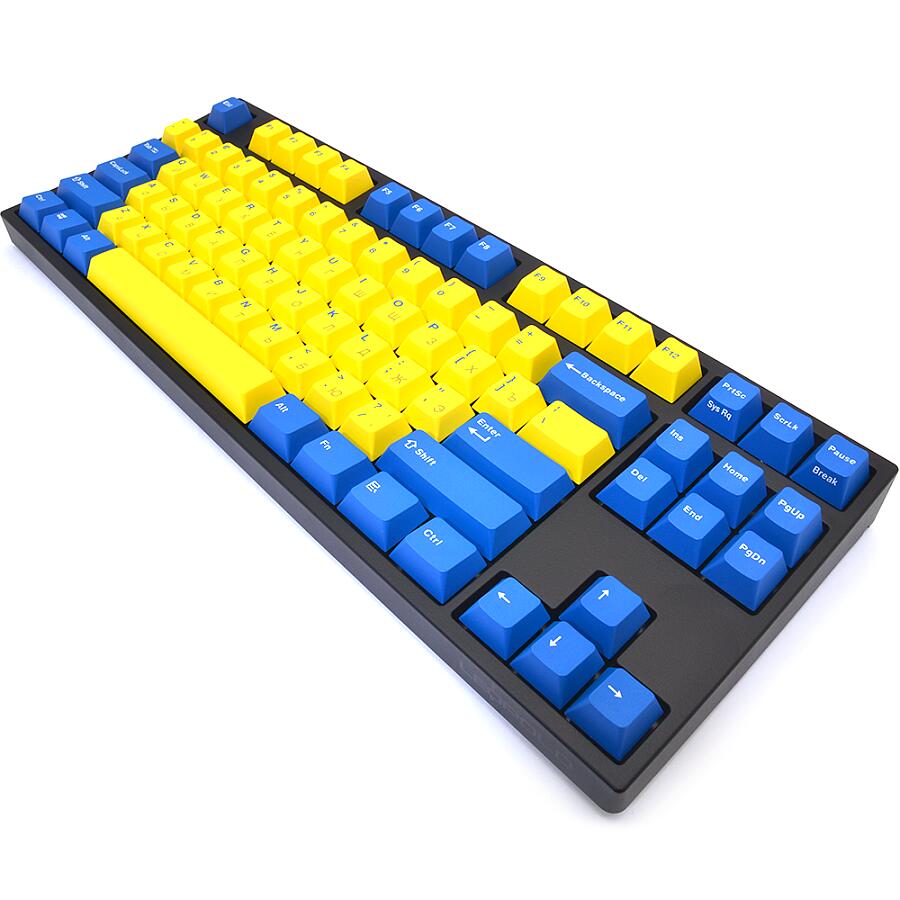 Клавиатура Leopold FC750R PD Yellow/Blue Cherry MX Blue - фото 2