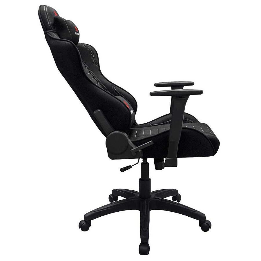 Игровое кресло Red Square Pro Pure Black, ткань, черный - фото 3