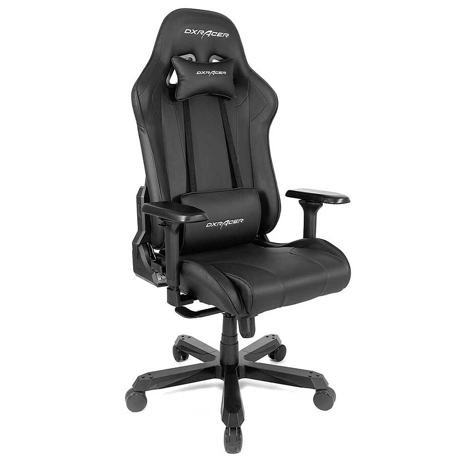 Игровое кресло DXRacer King OH/KS99/N, черный, искусственная кожа - фото 3