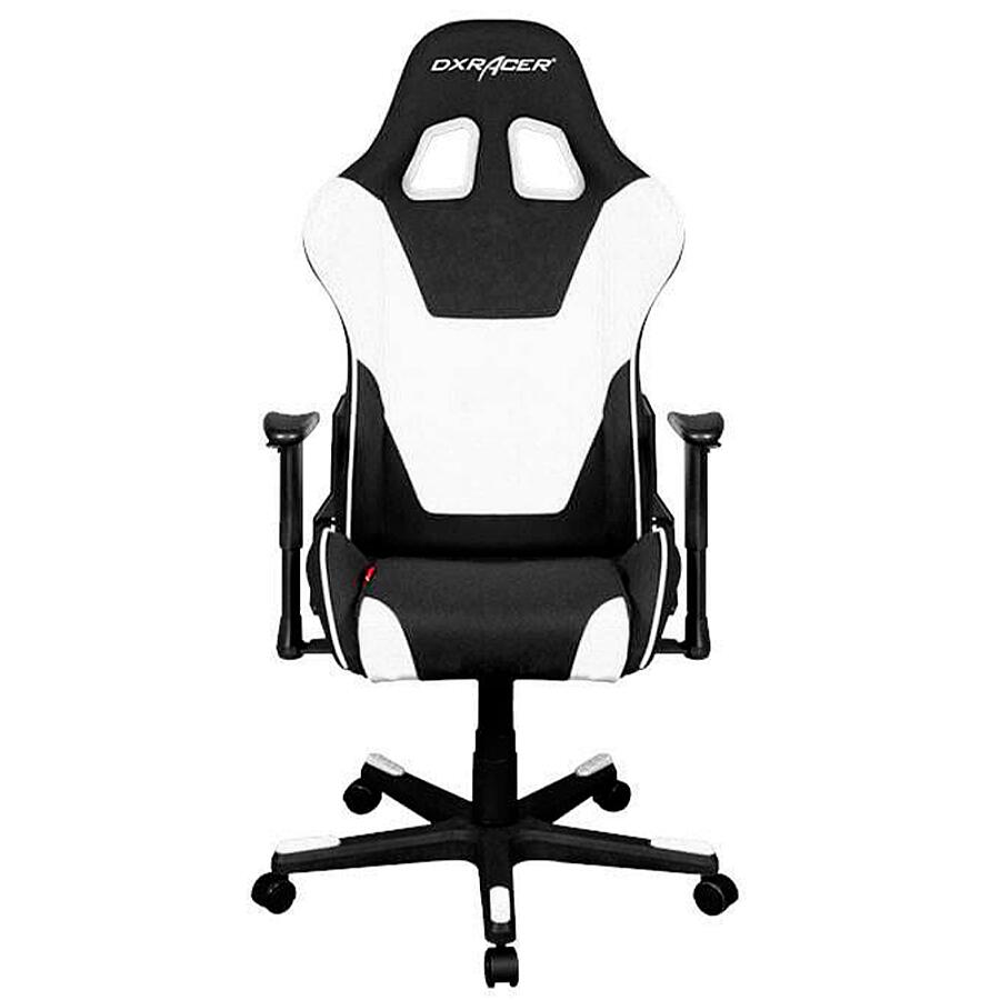 Игровое кресло DXRacer Formula OH/FD101/NW, искусственная кожа, черный/белый - фото 2