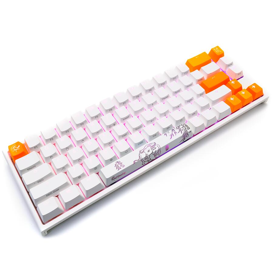 Клавиатура Ducky One 2 RGB SF White Cherry MX Speed Silver - фото 1
