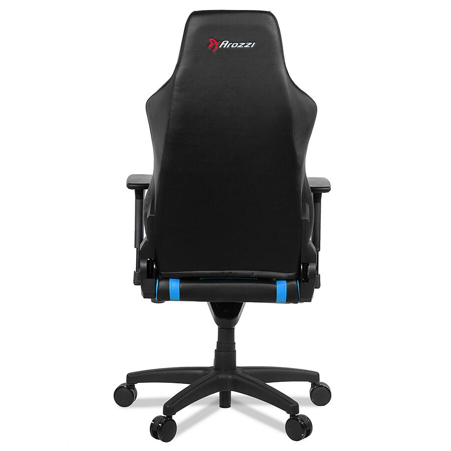 Игровое кресло Arozzi Vernazza Blue, искусственная кожа, черный/синий - фото 5