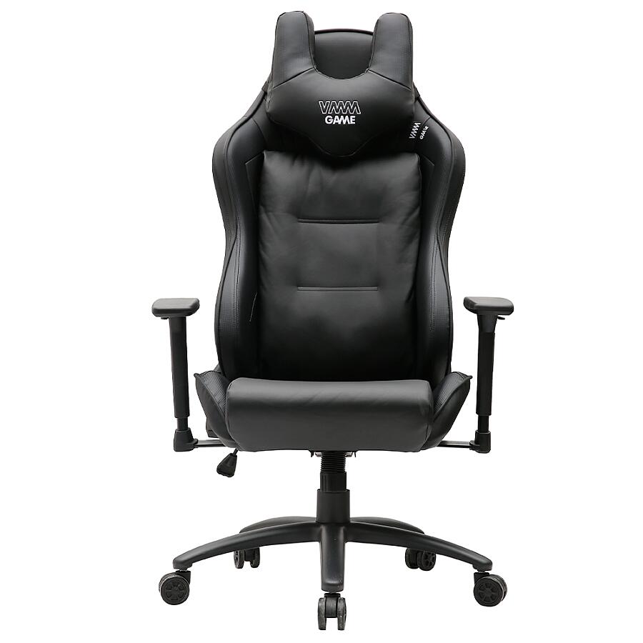 Игровое кресло VMMGame Meka Black, искусственная кожа, черный - фото 2