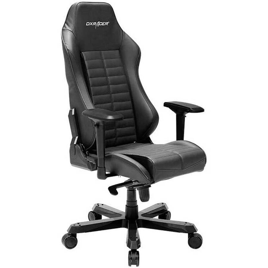 Игровое кресло DXRacer Iron OH/IS133/N, черный, искусственная кожа - фото 1