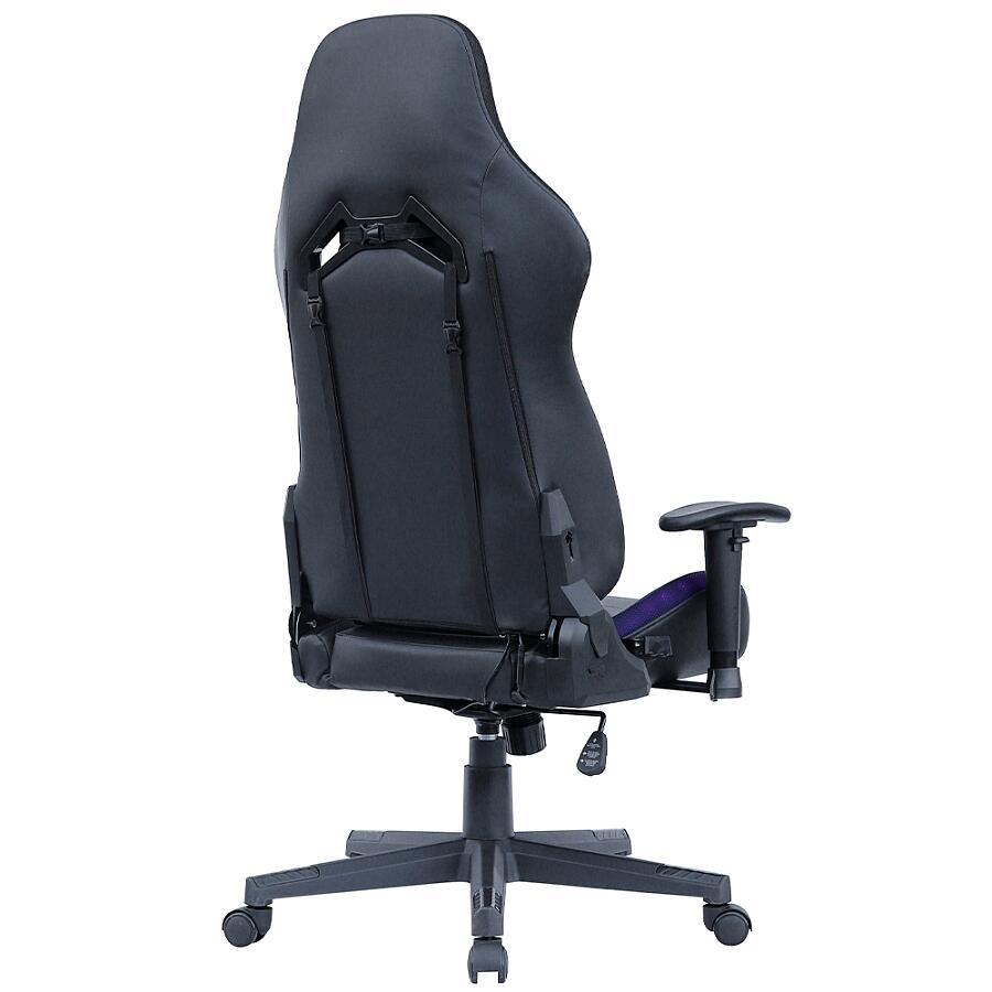 Игровое кресло VMMGame Astral Black RGB, искусственная кожа, черный - фото 5